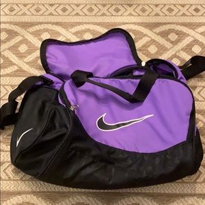 Nike Purple Duffle Bag